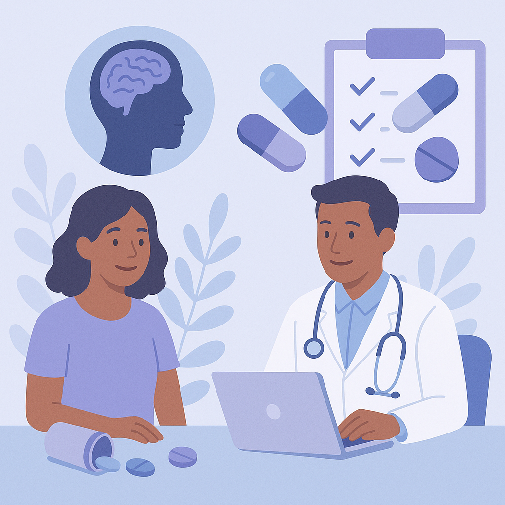 New Tool Helps Doctors Choose Better Epilepsy Medications – illustration