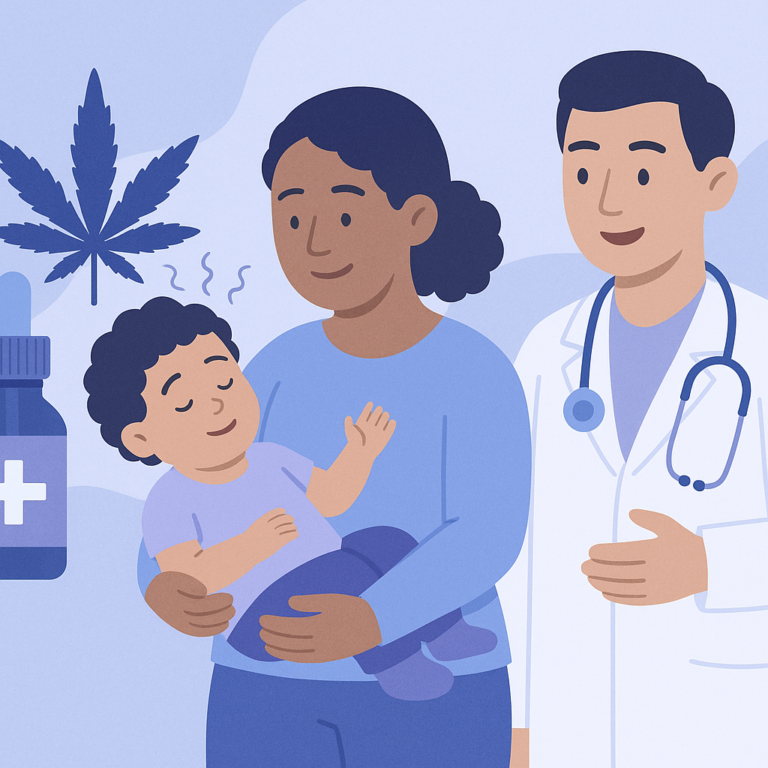 CBD May Help Reduce Seizures in CDKL5 Deficiency Disorder β illustration