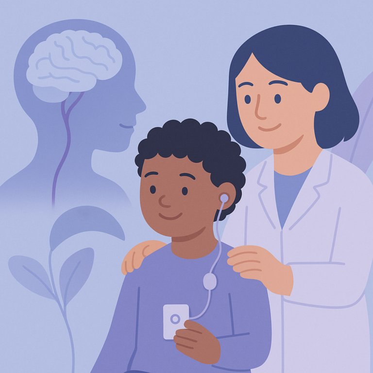 Vagus Nerve Stimulation Shows Promise for Kids with Epilepsy β illustration