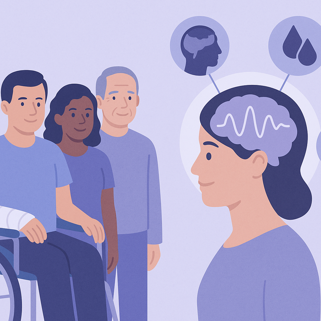 Identifying Risk Factors for Post-Traumatic Seizures in TBI – illustration