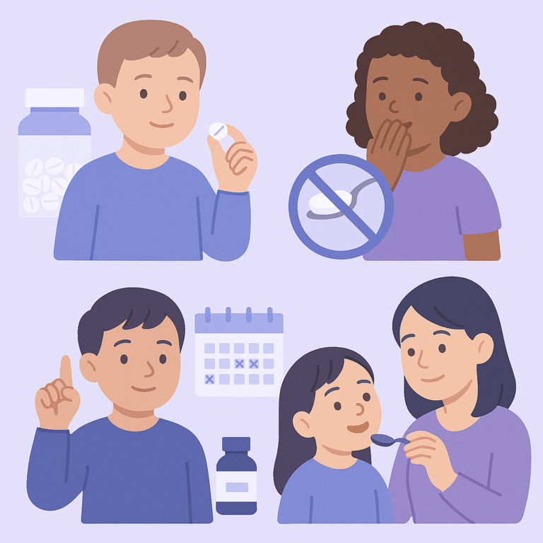 Common Medication Challenges for Kids With Epilepsy β illustration