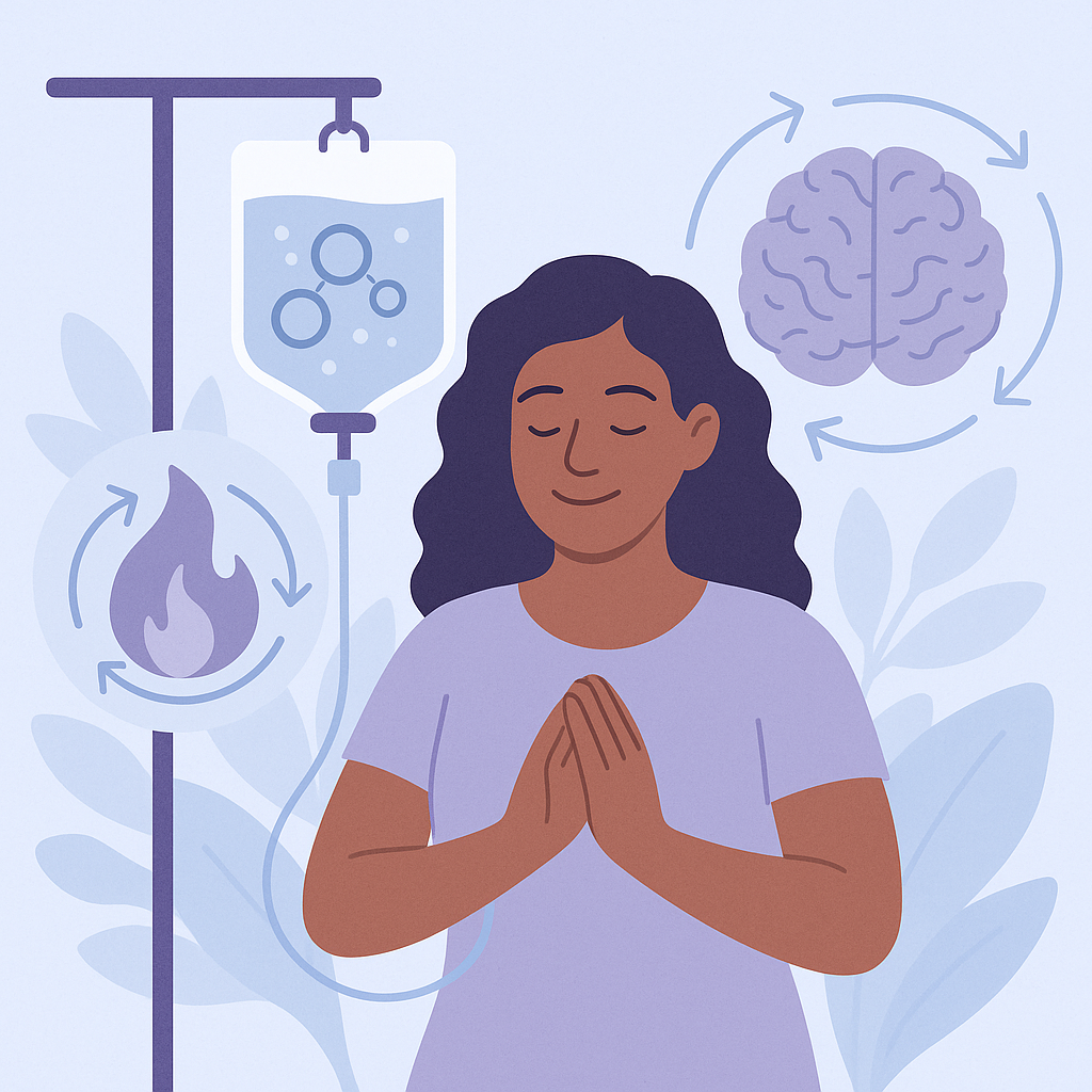Ozone Therapy Reduces Inflammation and Improves Brain Health – illustration