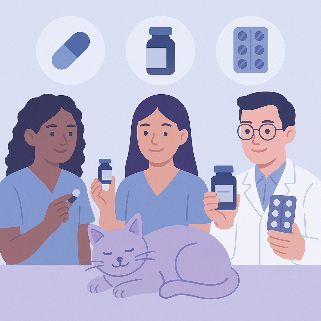 Comparing Antiseizure Medications for Cats with Epilepsy – illustration