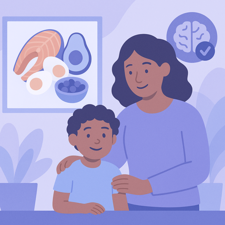 Ketogenic Diet Helps Control Seizures in Child with Epilepsy – illustration