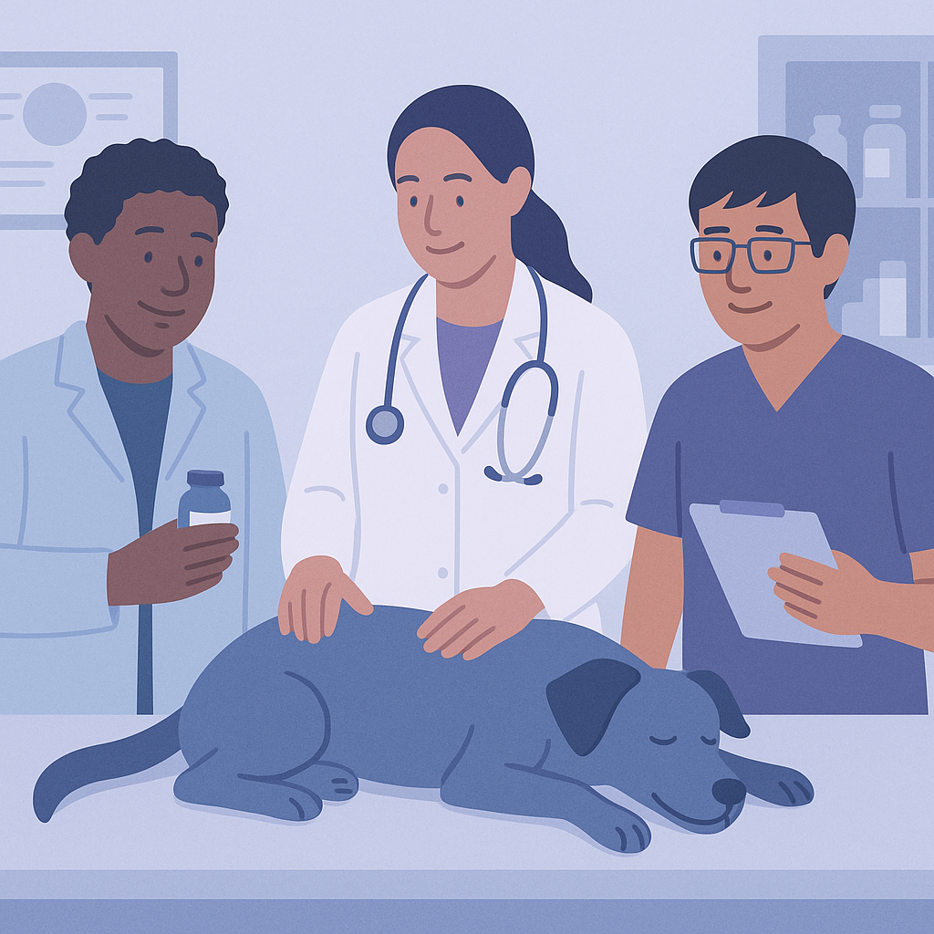 Canine Epilepsy Treatment Practices in US Primary Care Vets – illustration