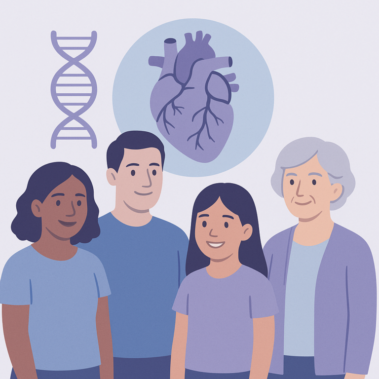 CHD4 Mutations Linked to Heart Issues in Rare Diseases β illustration
