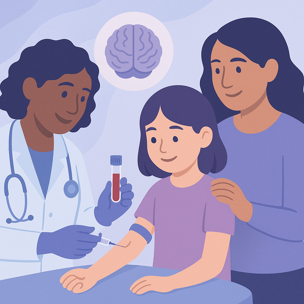 New Blood Tests May Help Diagnose Pediatric Epilepsy – illustration