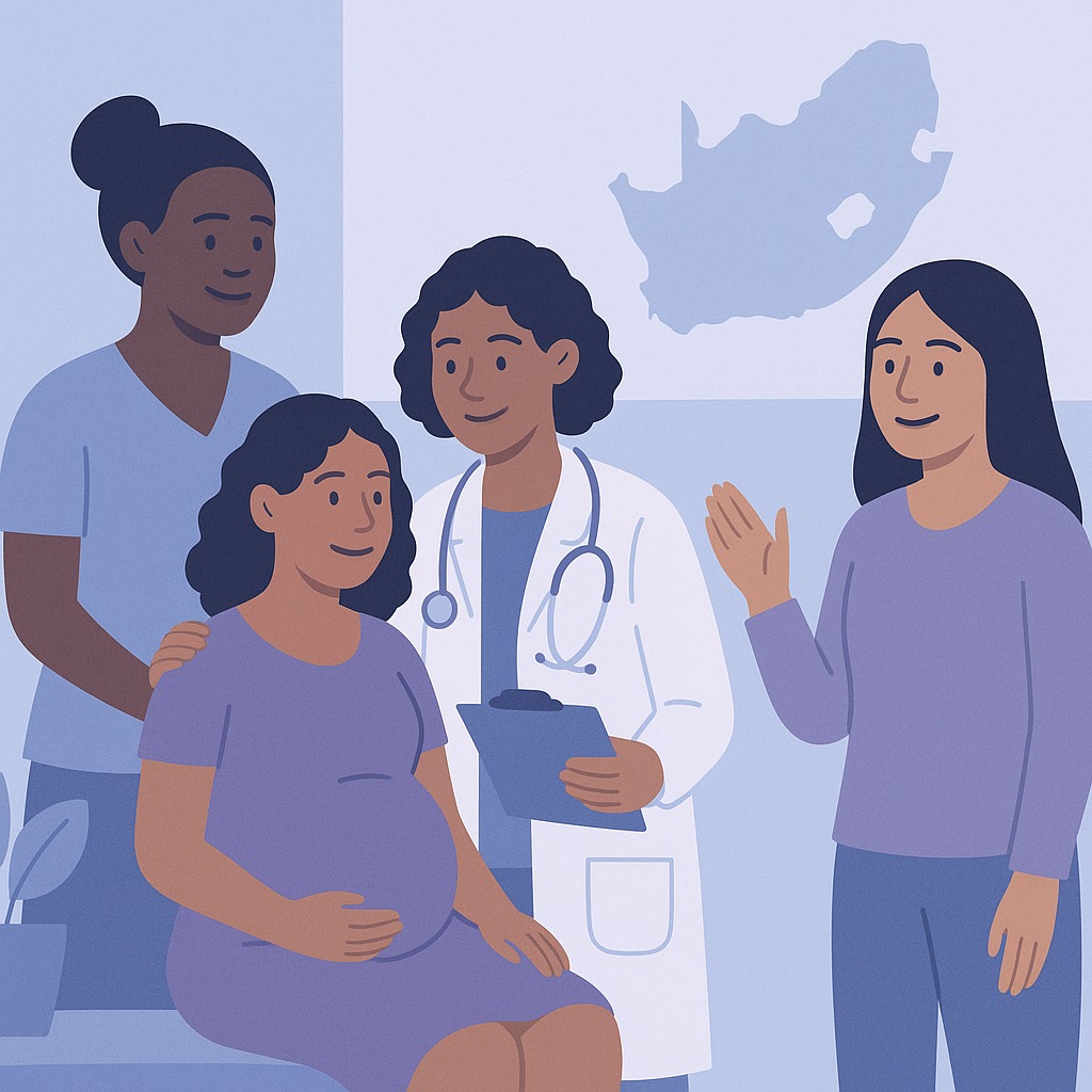 Improving Epilepsy Care for Pregnant Women in South Africa – illustration
