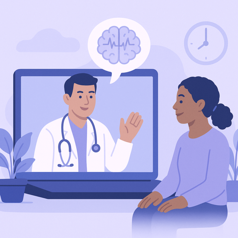 Telemedicine Improves Epilepsy Care Access and Satisfaction – illustration