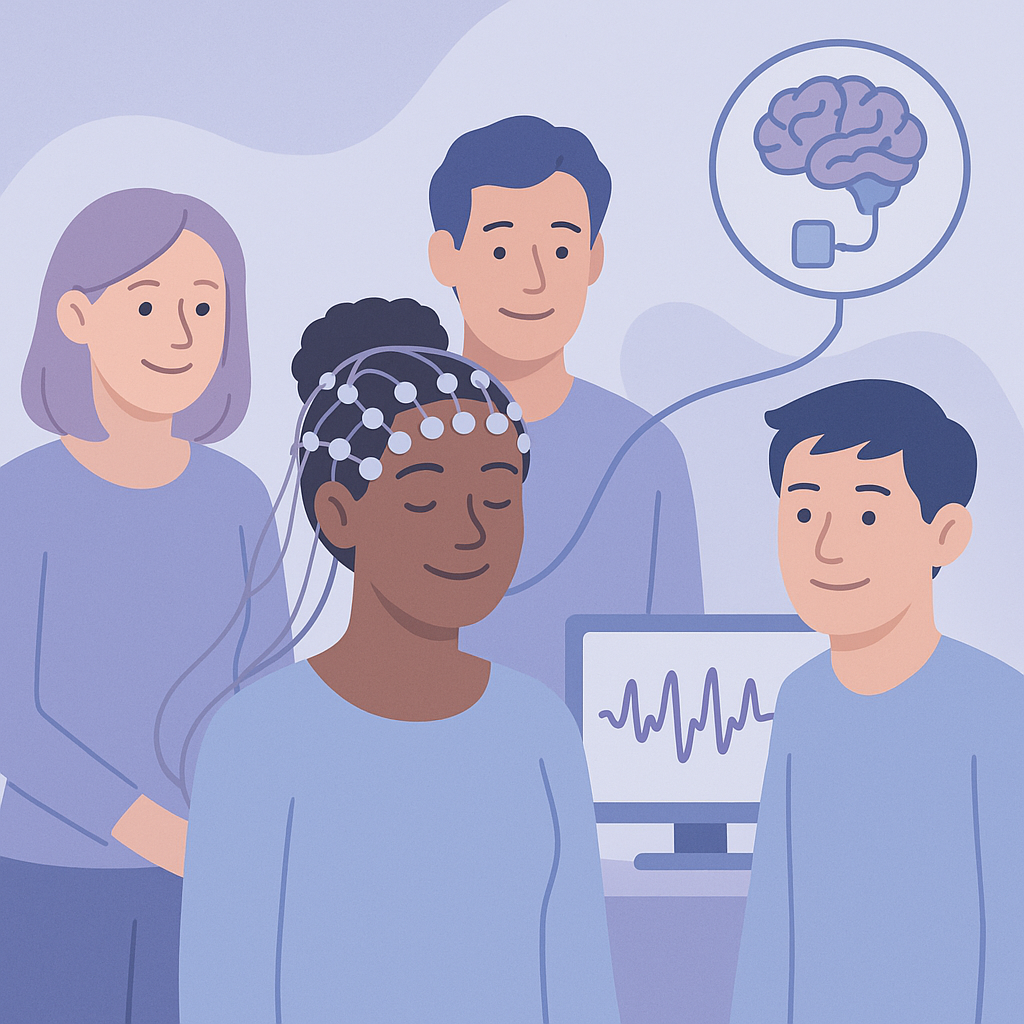 EEG Biomarkers May Predict Neuromodulation Success in Epilepsy – illustration