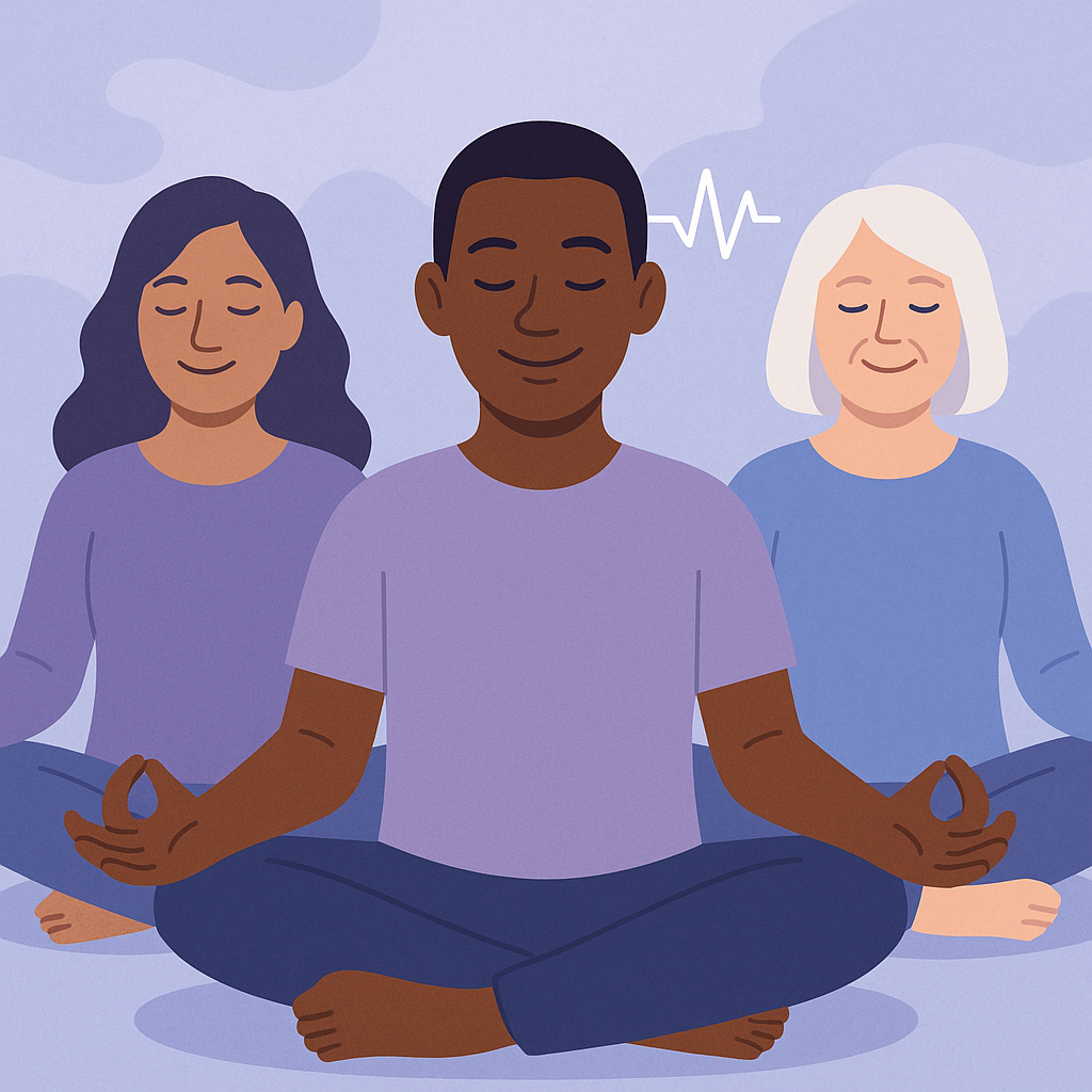 Meditation May Help Improve Well-Being in Epilepsy Care – illustration