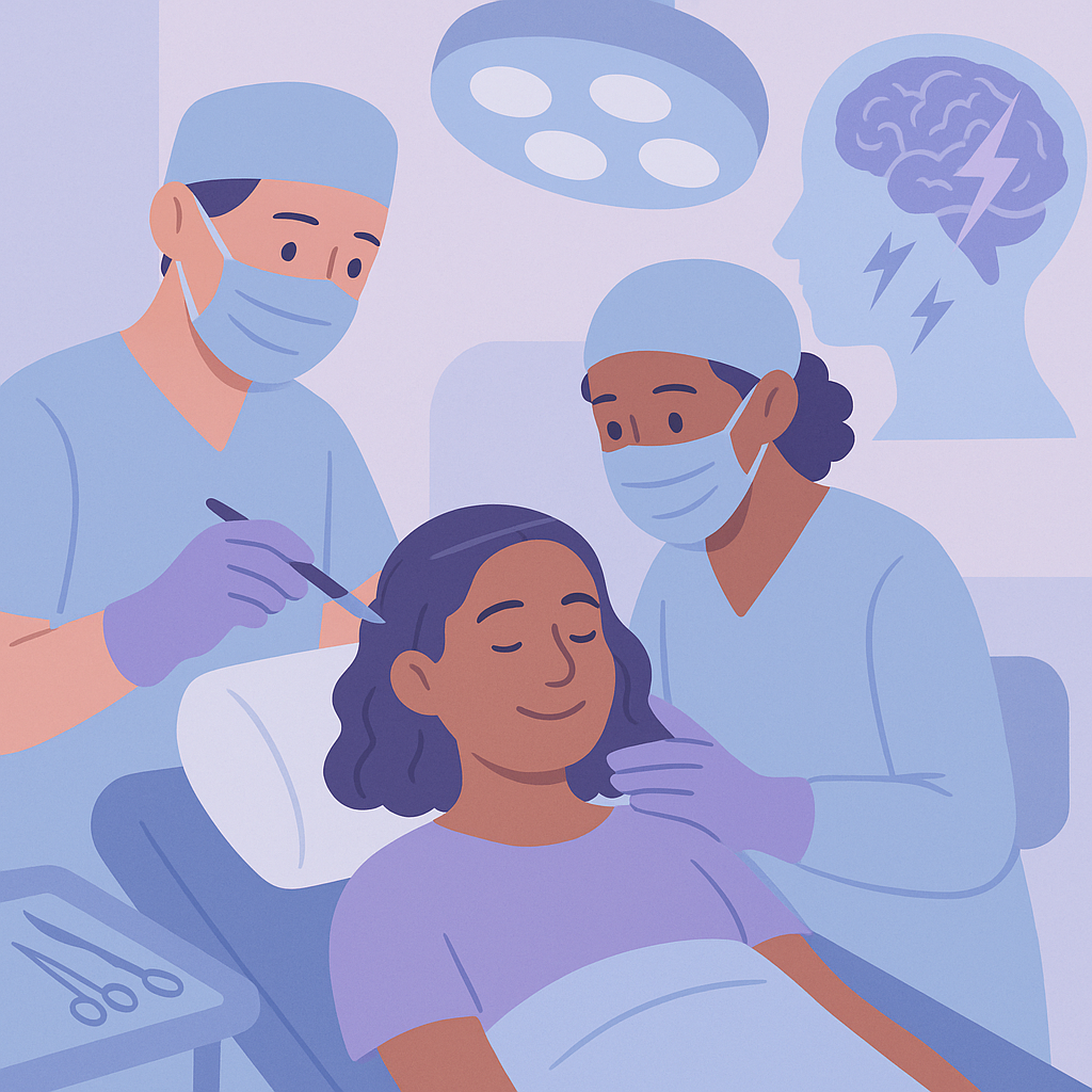 Surgery May Help Treat Severe, Long-Lasting Seizures – illustration