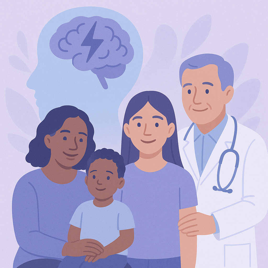 Early Signs of Genetic Epilepsies Can Predict Outcomes – illustration