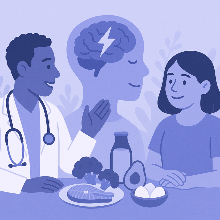 Ketogenic Diets Can Help Control Seizures in Epilepsy β illustration