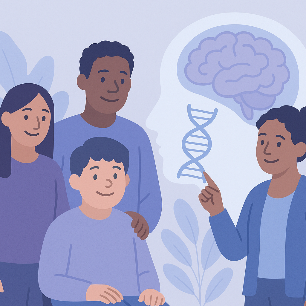 Understanding the Genetic Factors of Intellectual Disability – illustration