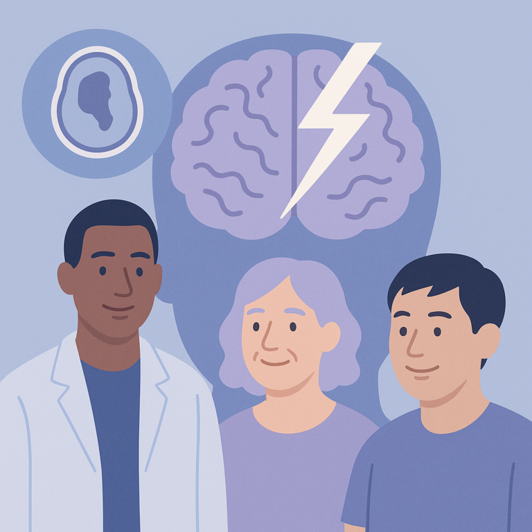 MRI Abnormalities Linked to Higher Seizure Risk After Status Epilepticus – illustration