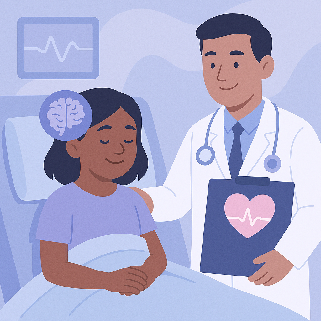 Cardiac Health Improves After Surgery for Pediatric Epilepsy – illustration