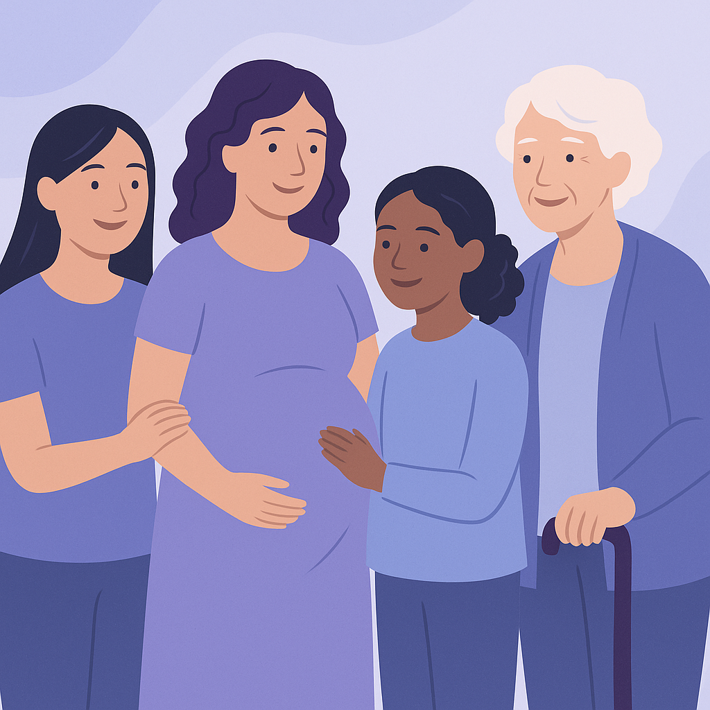 Supporting Women with Epilepsy Through All Life Stages – illustration