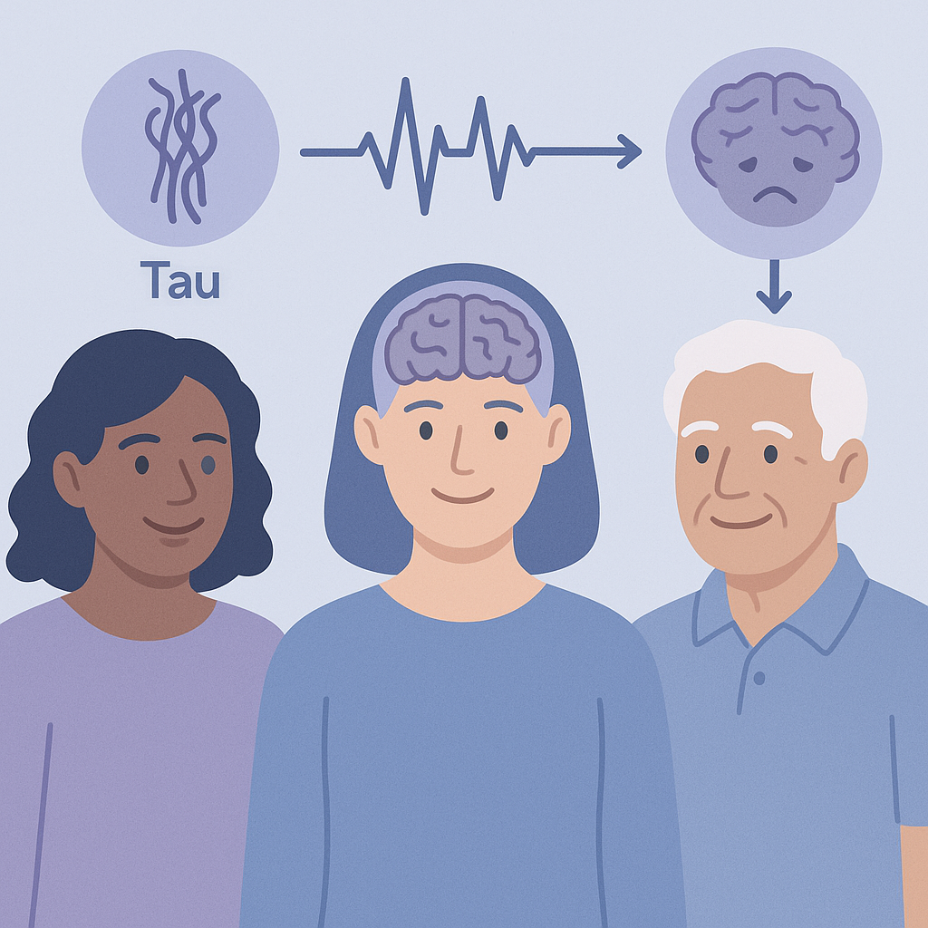Understanding Tau's Role in Epilepsy and Cognitive Decline – illustration