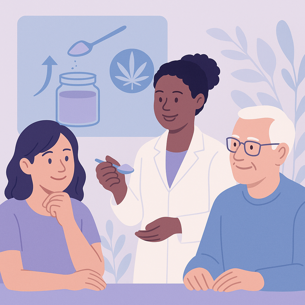 New CBD Powder Shows Faster Absorption and Similar Safety – illustration