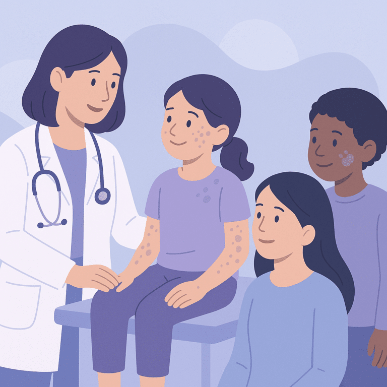 Improving Follow-Up Care for Pediatric Tuberous Sclerosis Patients – illustration