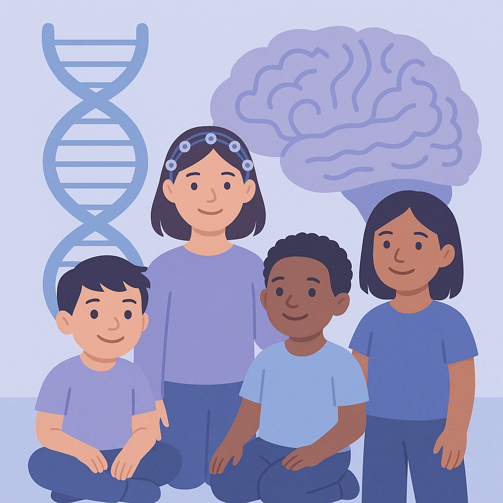 Genetic Causes Found in Many Kids With Status Epilepticus – illustration