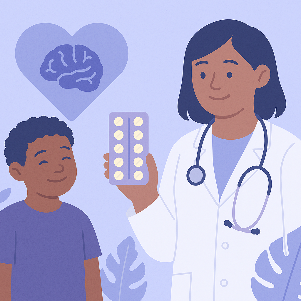 Cenobamate Shows Promise for Treating Epilepsy in Children – illustration