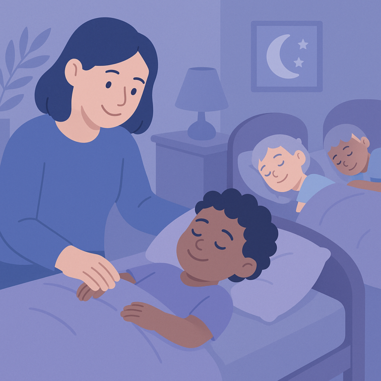 Improving Sleep for Children with Neurodevelopmental Disorders – illustration