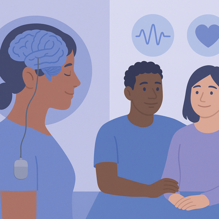 Deep Brain Stimulation Improves Seizure Control and Quality of Life β illustration