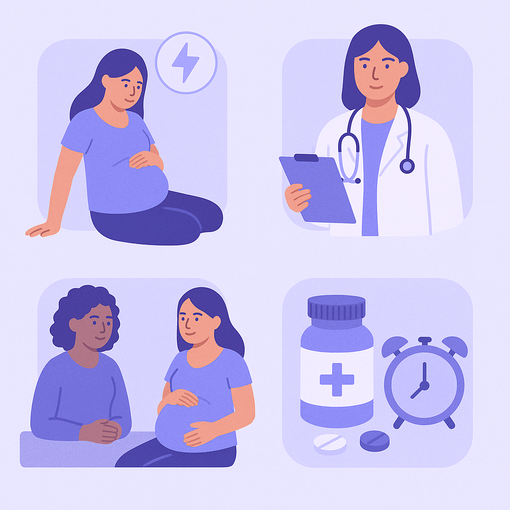 Seizure Management Key for Pregnant Women with Epilepsy – illustration