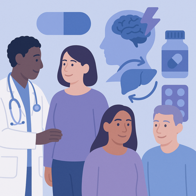 Carbamazepine Strongly Affects Drug Metabolism in Epilepsy Care – illustration