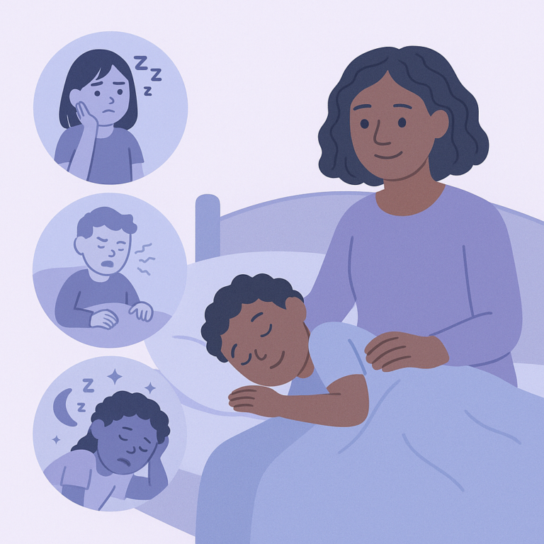 Sleep Disorders Common in Children with Epilepsy – illustration