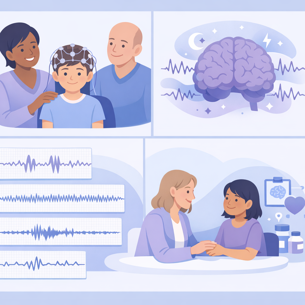 How EEG Patterns Change In Lennox-Gastaut Syndrome – illustration