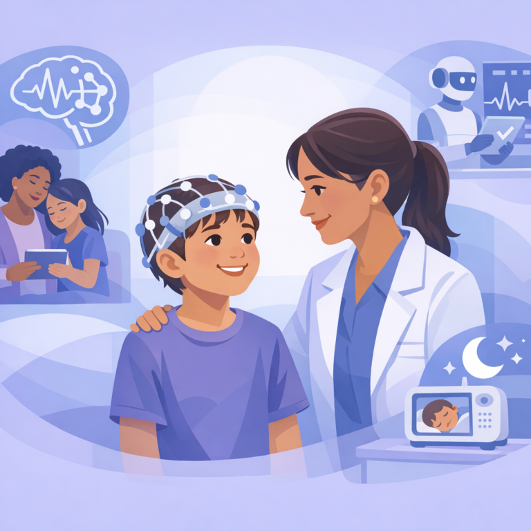 AI Tools Show Promise For Detecting Childhood Seizures β illustration