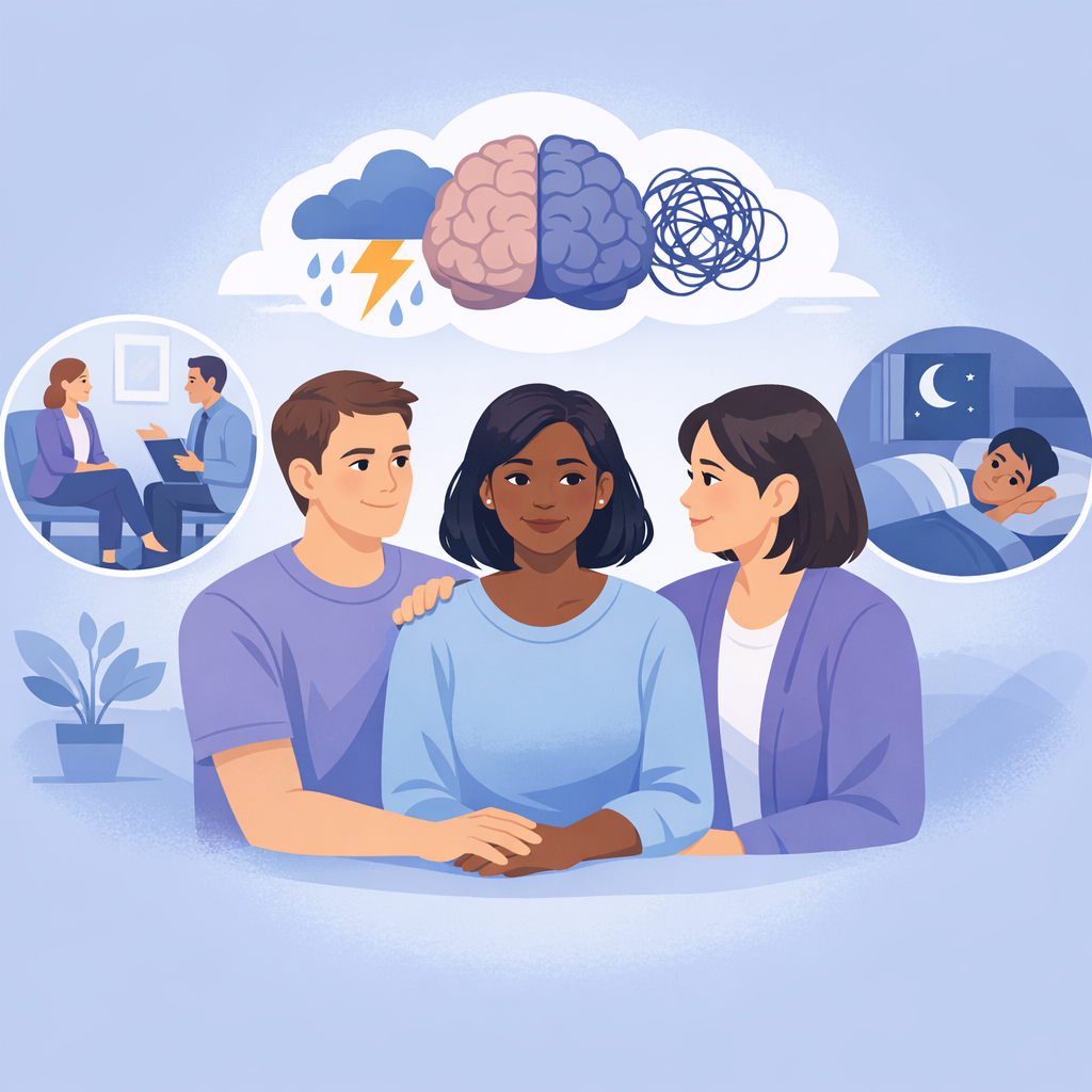 Depression And Anxiety Are Common In Adults With Epilepsy – illustration