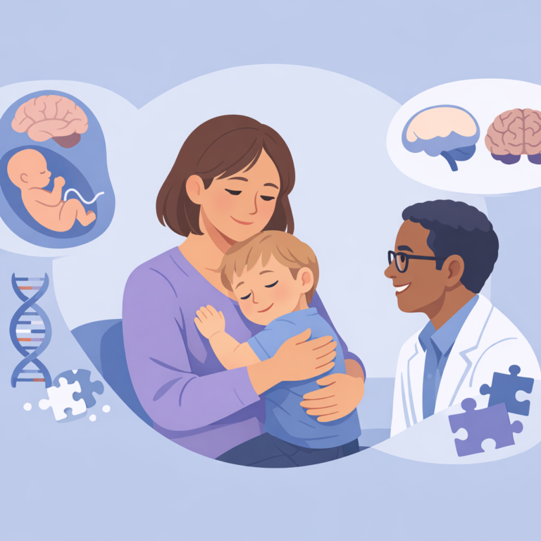 Miller-Dieker Syndrome Causes Severe Brain Development Problems – illustration