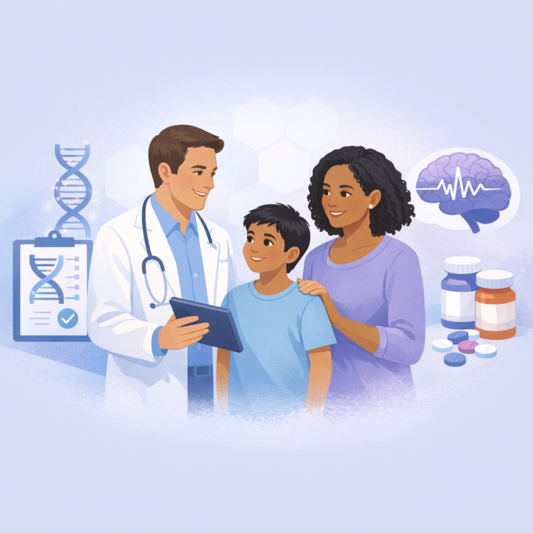 Personalized Treatments Show Promise For Potassium Gene Epilepsies – illustration