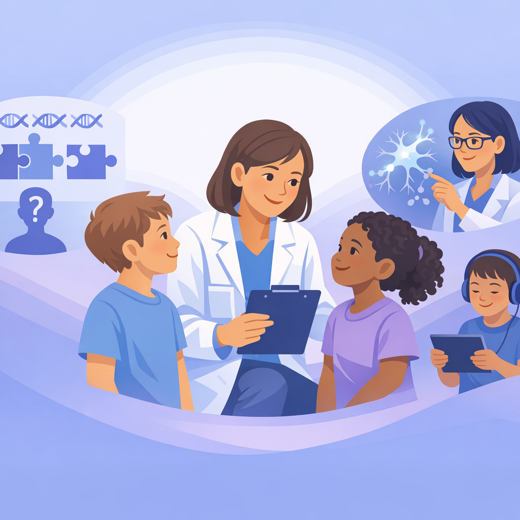 DNM1 Disorder Often Shows Similar Symptoms And Repeat Variants – illustration