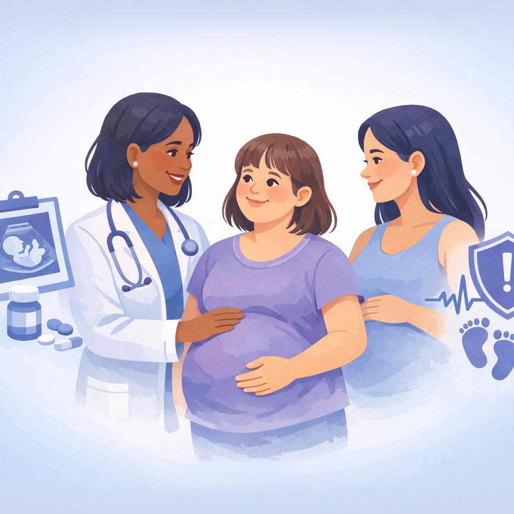 Pregnancy Risks Are Higher For Women With Intellectual Disabilities – illustration