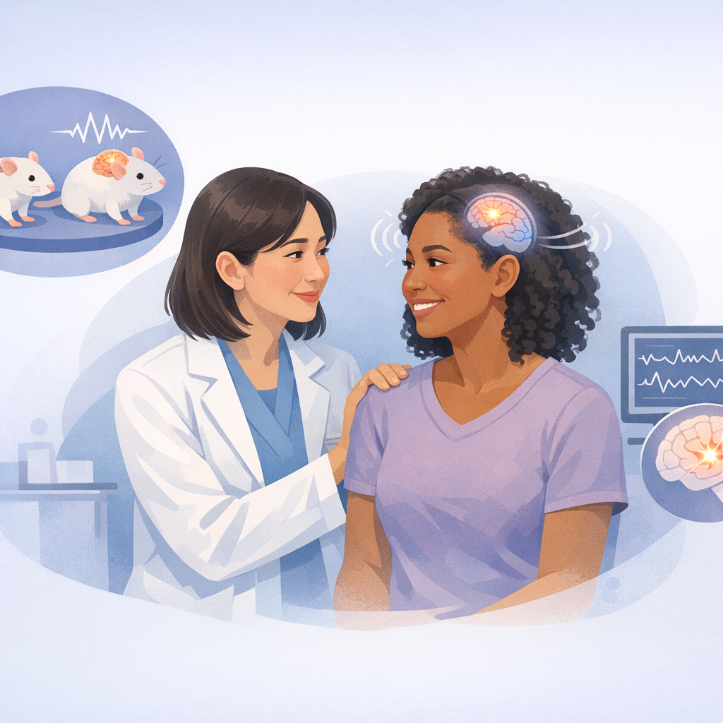 Brain Region May Help Slow Seizures In Mice – illustration