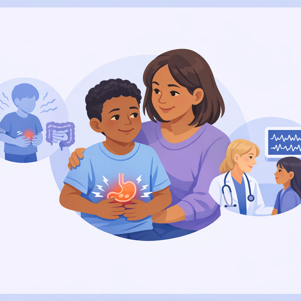 Understanding Abdominal Epilepsy In Children – illustration