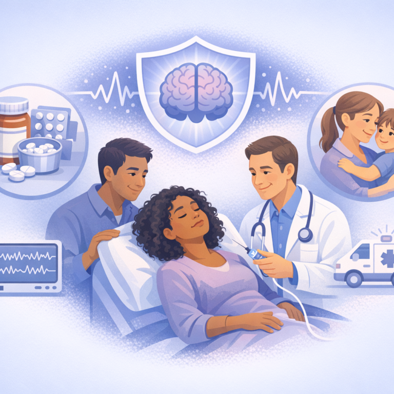 Full Benzodiazepine Doses May Better Stop Severe Seizures – illustration