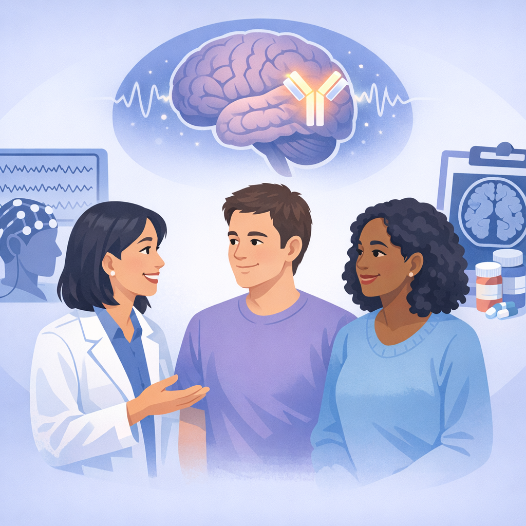 PD-1 May Help Spot Hard-To-Treat Epilepsy – illustration