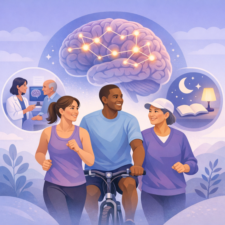Exercise May Boost Memory Signals In The Brain – illustration