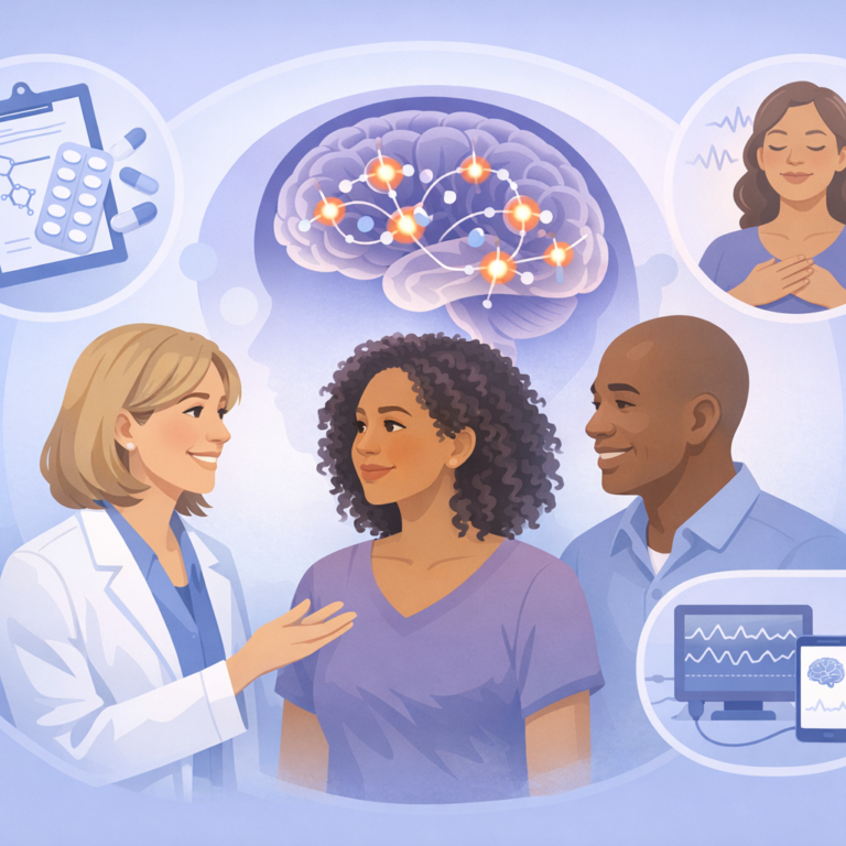 New Seizure Medicines May Better Target Brain Receptors – illustration