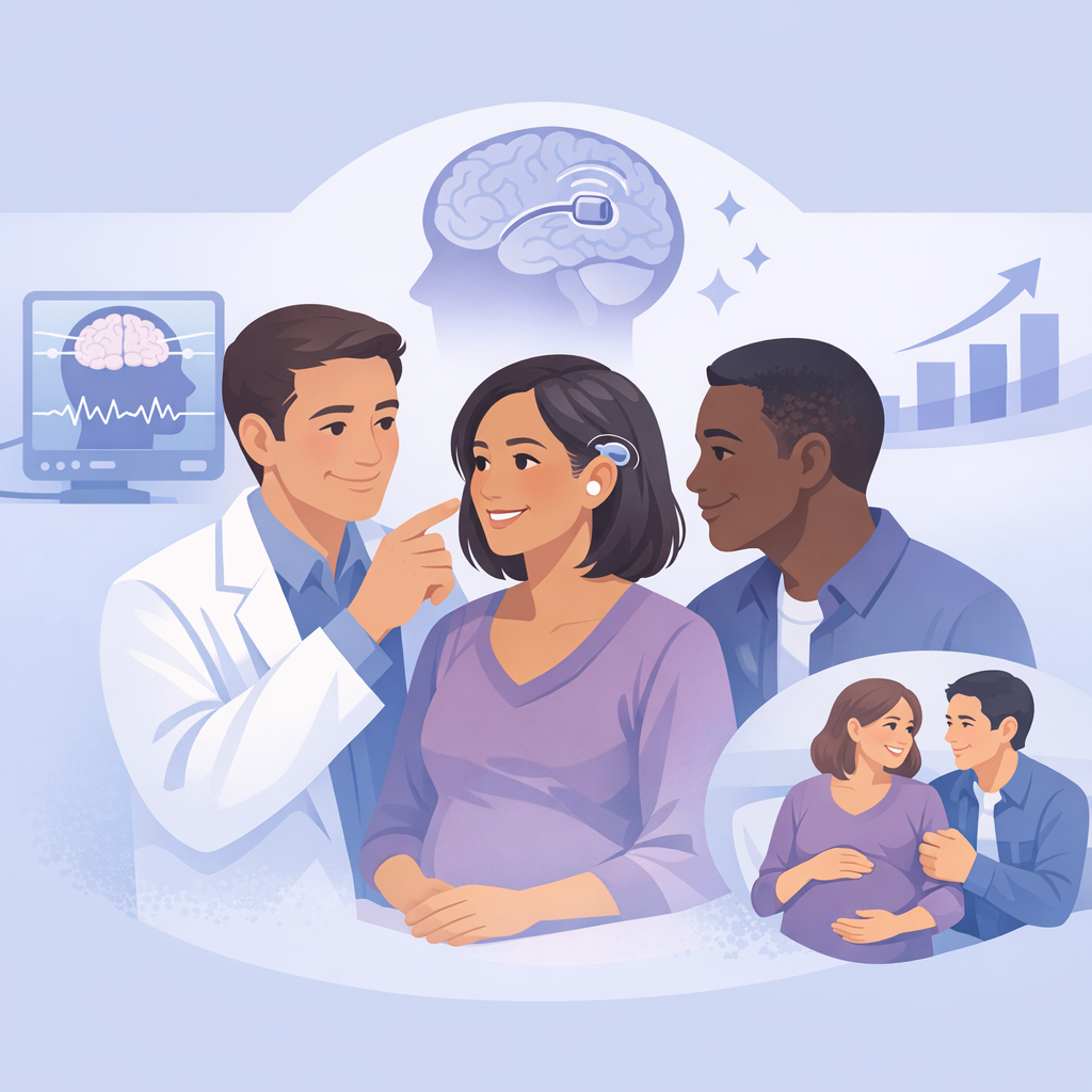 Brain-Responsive Device Cuts Seizures Over Three Years – illustration