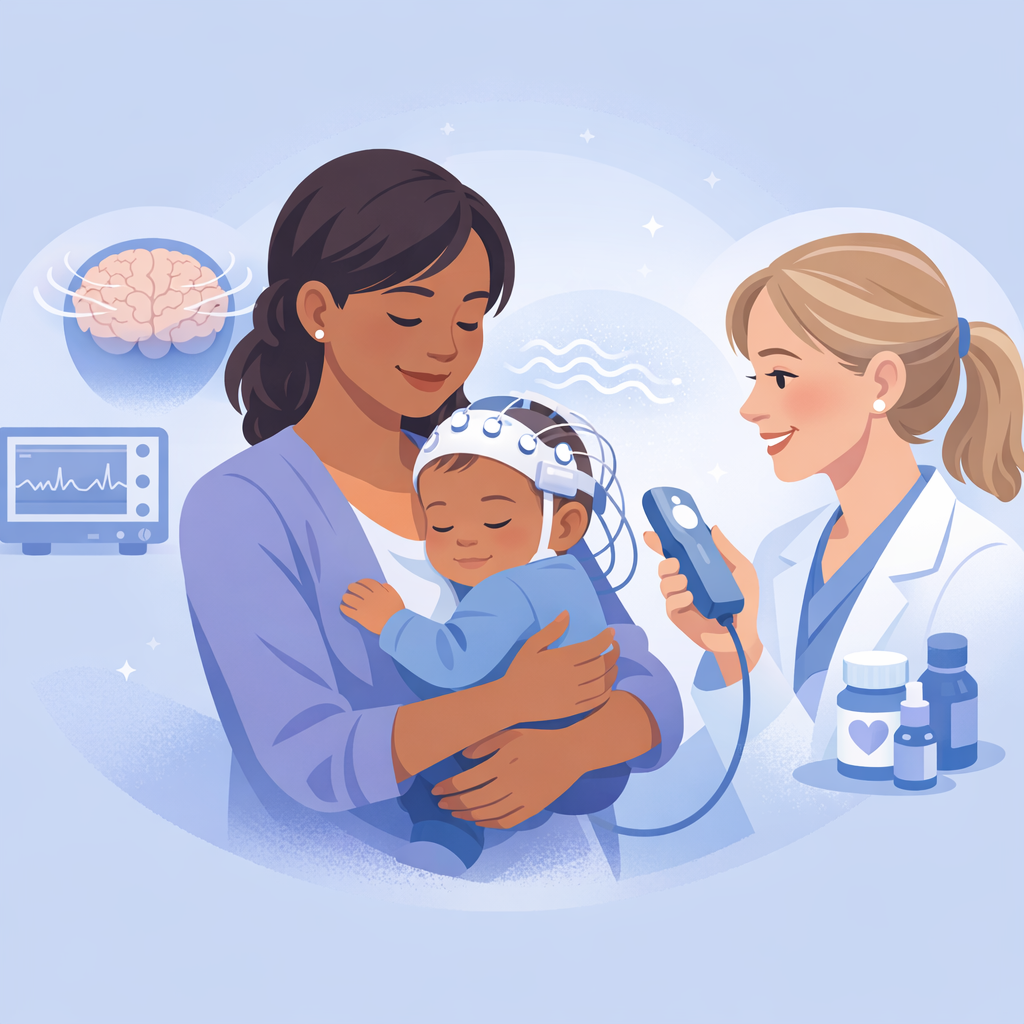 Less Invasive Brain Treatment Option For Infant Seizures – illustration