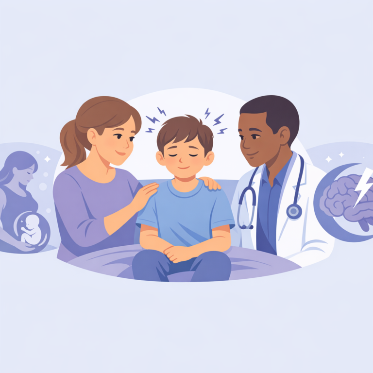Seizures Were More Common In Children With FASD – illustration