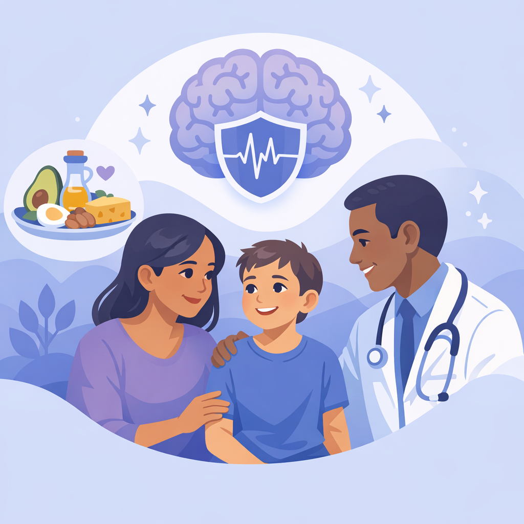 Long-Term Benefits Of Keto Diet In Severe Childhood Seizures – illustration