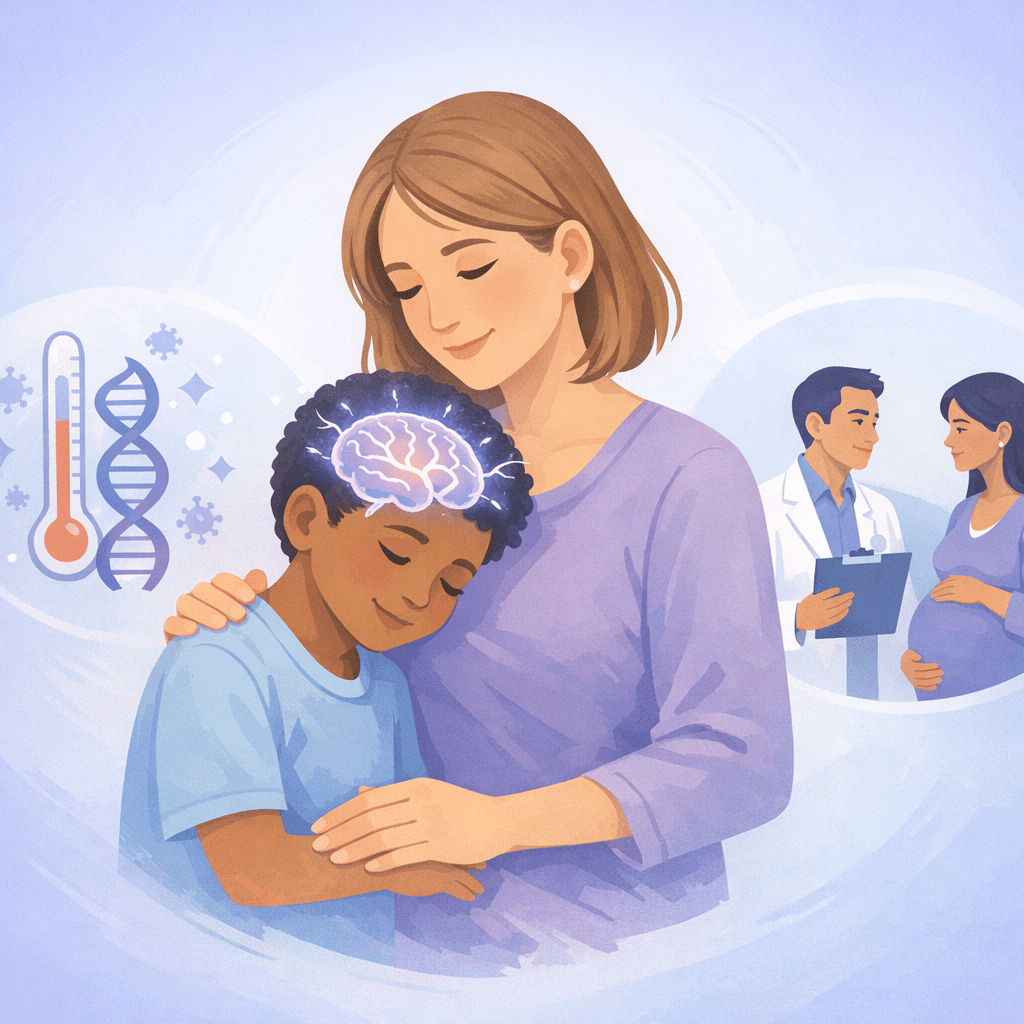 Gene Changes Linked To Fever-Triggered Epilepsy In Children – illustration